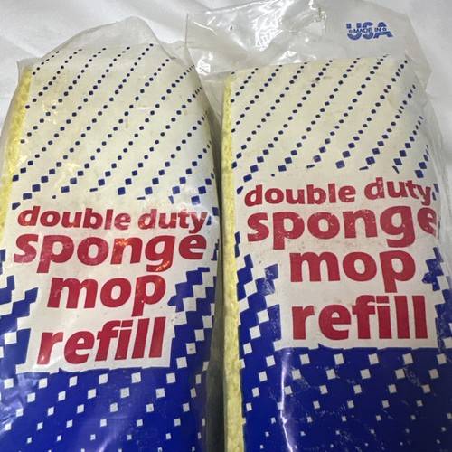 NEU SKILCRAFT Doppelte Aufgabe Schwamm Mopp Nachfüllung mit Schrubbstreifen. Lot 2 - Bild 3 von 6