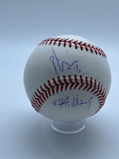 Shinnosuke Ogasawara Signed Autographed Official Major League Baseball JSA COA