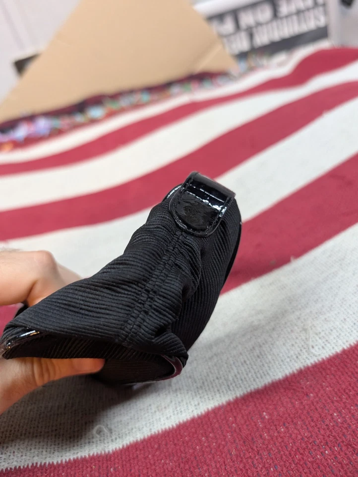 Mini bolso cosmético Christian Dior Revolution bolso negro bolsa de maquillaje Y2K Foto 4 de 4