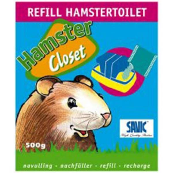 Savic Litter Refill For A Hamster Closet Toilet Litter Small Animals 500g