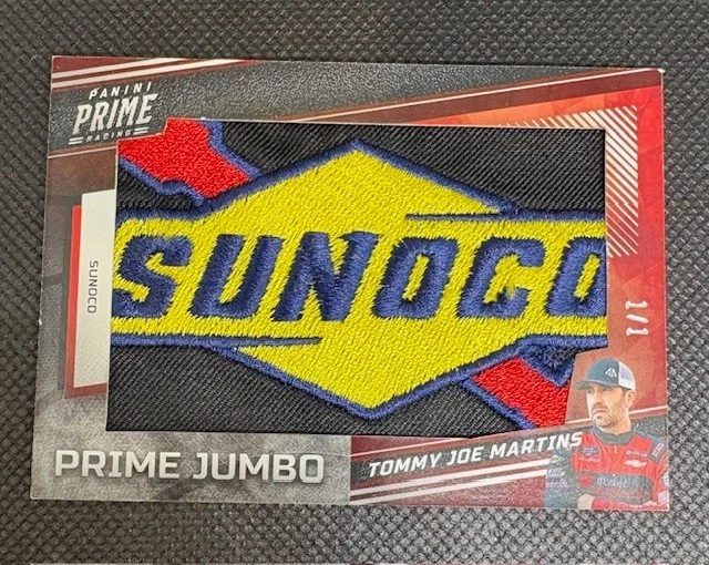 2023 Prime Racing Tommy Joe Martins 1/1 Prime Jumbo SUNOCO Patch
