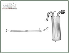Auspuff Set für Opel Antara 2.0 CDTi 2006-2015 Abgasrohr Endtopf Auspuffanlage
