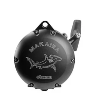 OKUMA MAKAIRA 50 REEL 3.1:1 & 1.2:1 GEAR RATIO MK-50WIISEA-LBS Shark Edition