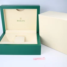 Rolex Watch Box Case 39141.71 Wave Large Green Genuine r70909003 Rank B