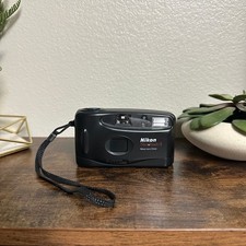 Vintage Nikon Nice Touch 3 35mm Film Camera Point & Shoot 31 MM Lens Working