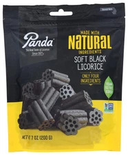 Black Panda Licorice All Natural Candy 7 Ounce Pack of 1