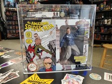 2007 SDCC Marvel Legends Stan Lee Exclusive Hasbro 2007 AFA 9.0 Uncirculated