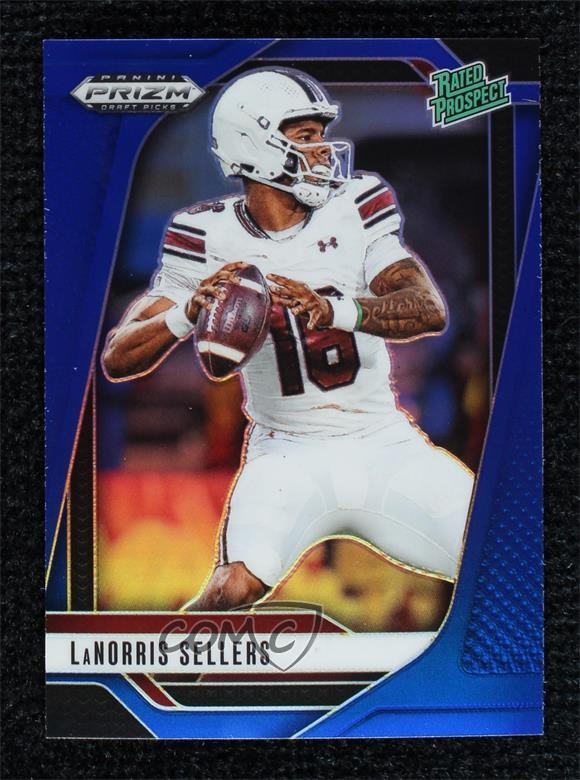 2025 Panini Prizm Draft Picks Blue Prizm 108/249 LaNorris Sellers #165 rw6