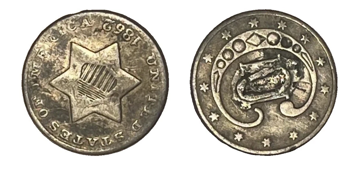 1852 Year US Three Cent Silvers for sale | eBay