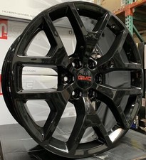 22 Gmc Yukon Sierra Gloss Black Honeycomb Wheels Chevy Tahoe Silverado Rims G04