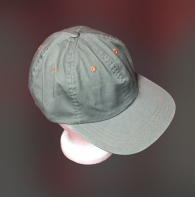 NWOT Army Green Unbranded Soldier Style Hat Cap Size OSFA Adjustable New!