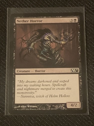 Magic the Gathering 2011 Nether Horror - Picture 1 of 2