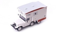 JEEP CJ5 UNIVERSAL CAMPER Modellauto Auto Wohnwagen 1969 Maßstab 1:43 Modellbau