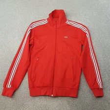 Adidas Mens Track Jacket Small Red Beckenbauer Archive Trefoil Firebird SST