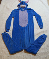 Disney EEyore One Piece Hoodie Sleepwear Suit - Women's S 4-6