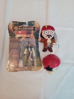 Pirates of the Caribbean Prison Escape Jack Sparrow Action Figure W/McD Toys
