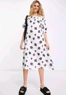 cotton ink dress Gucci Spring 2008 Ink Blot Print Cotton Dress Moore Vintage Archive