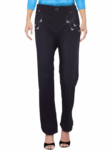 Pantalone donna nero max mara i blues taglia it 44 uk 12 de 38 w 30 bootcut  | eBay