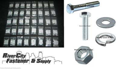 Metric Coarse Thread Bolt Nut & Washer Assortment Kit 660 Pieces  Grade 10.9 / 8