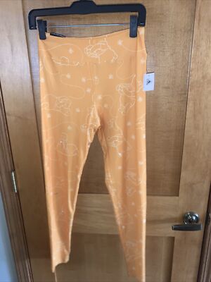 NWT Disney Parks Leggings Winnie The Pooh Honey Bees Yellow - X-Small