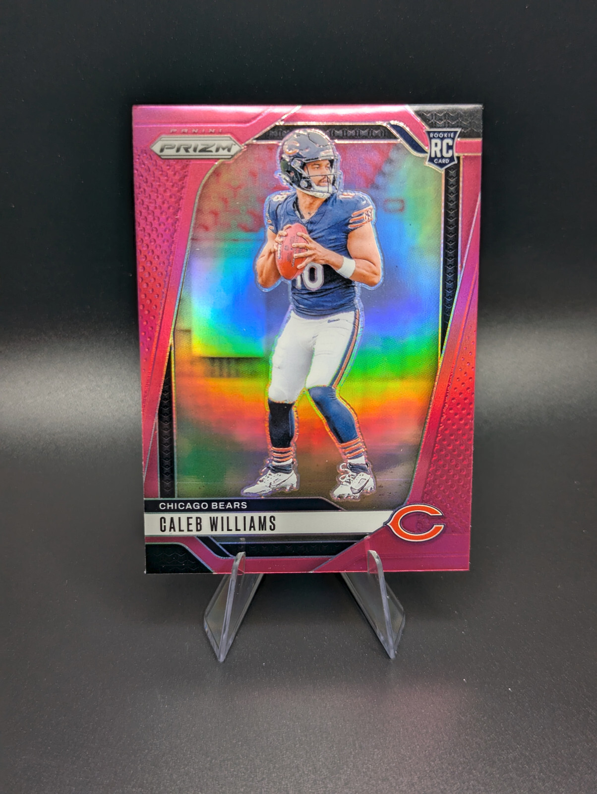 2024 Panini Prizm - Caleb Williams RC Rookie #301 - Pink Prizm Chicago Bears QB1