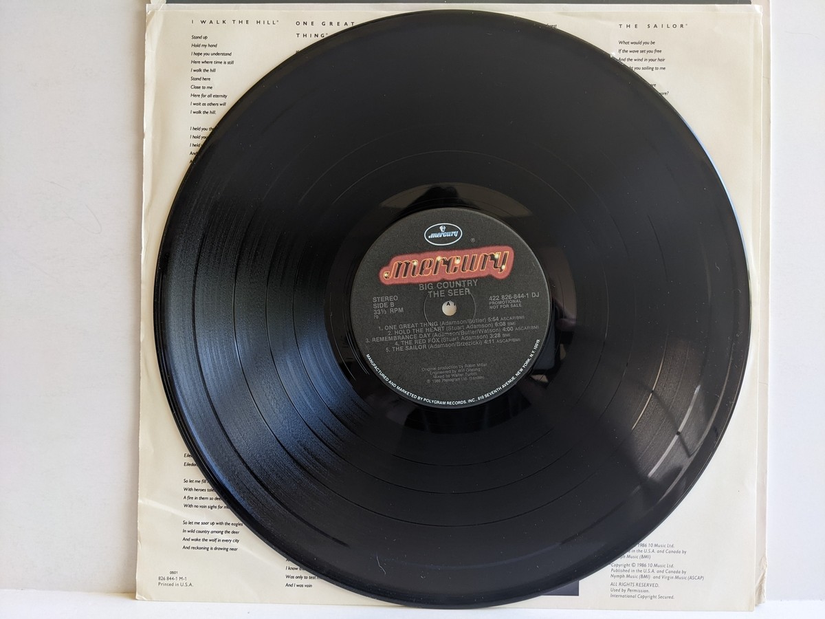 ビッグ・カントリー　Seer Big Country - Seer - Big Country CD FTVG The Cheap Fast Free