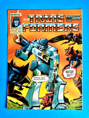 TRANSFORMERS #108 (VOL 1)  MARVEL UK COMIC  11th APR 1987  VG  1ST PRINT