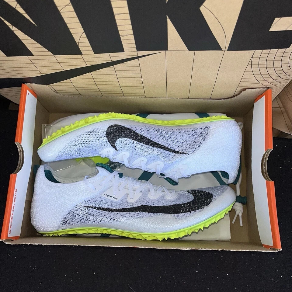 NEW Sz 9.5 Men Nike Zoom Superfly Elite 2 Flyknit White  display picture 1