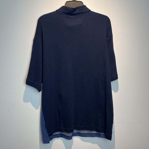 NUEVO CON ETIQUETAS CAMISA POLO DE MADERA DE COLECCIÓN PERRO ARGYLE AZUL - L - Imagen 2 de 2
