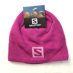 salomon logo beanie