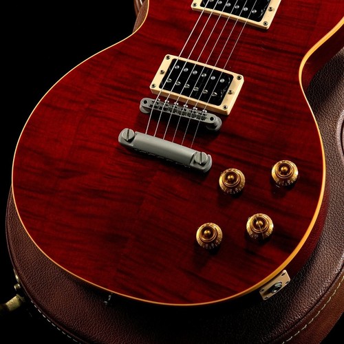 Gibson Les Paul Classic Plus Trans Red 2000 Electric Guitar - Picture 9 of 11