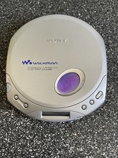 Silver Sony Walkman ESP Max  PARTS OR REPAIR DOES NOT POWER ON 