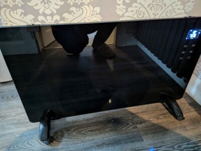 Electriq 2000W Electric Glass Panel Heater Smart WiFi enabled