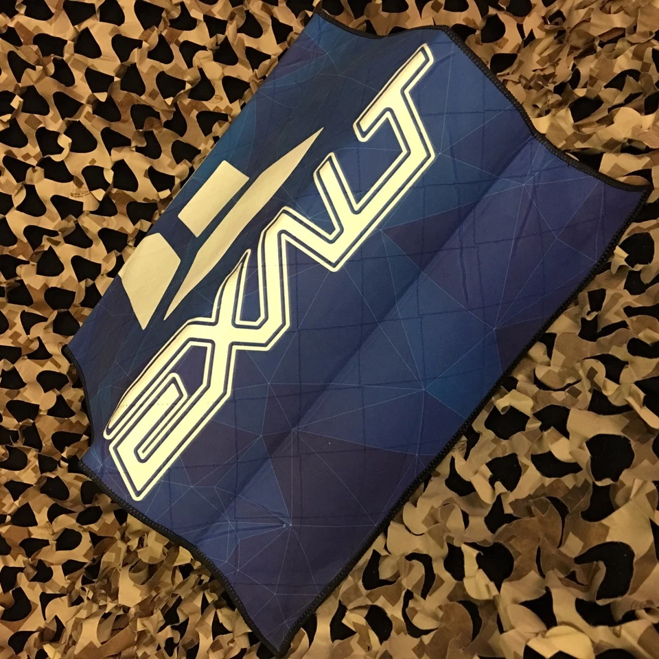 NEW Exalt Microfiber TEAM Double-Sided Cloth Goggle Lens Cleaner - Crystal Blue - Image 2 of 4