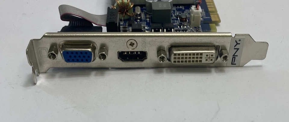 1GB PNY nVidia GeForce GT430 GDDR3 DVI / HDMI / VGA PCI-e Graphics Video Card - Image 2 of 4