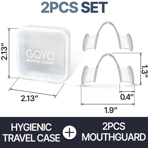 Mouth Guard for Grinding and Clenching Teeth at Night, Sleep Night Guard, Gri... - Picture 6 of 7