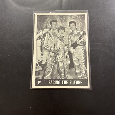 Ultra Rare 1966 Original Topps Lost In Space End Card In Very Good To Excellent