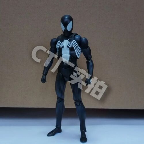 Costume 6'' MAFEX n.147 Spider-Man nero fumetto ver. CT Ver. action figure giocattoli - Foto 4 di 6