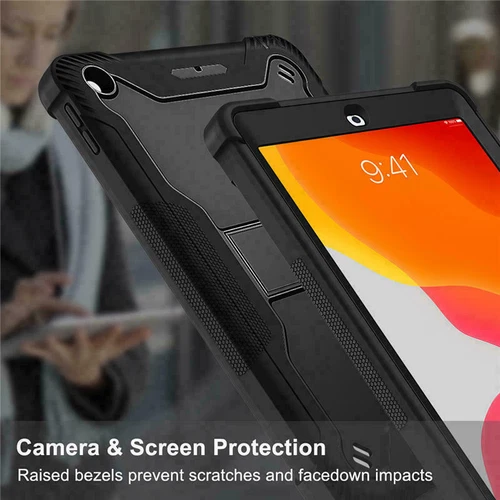 For iPad 5/6/7/8/9/10th Mini Air Pro 11" Shockproof Rugged Stand Hard Case Cover - Picture 16 of 53