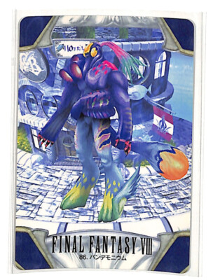 Final Fantasy 8 VIII Trading Card Carddass 86 Pandemona Bandai