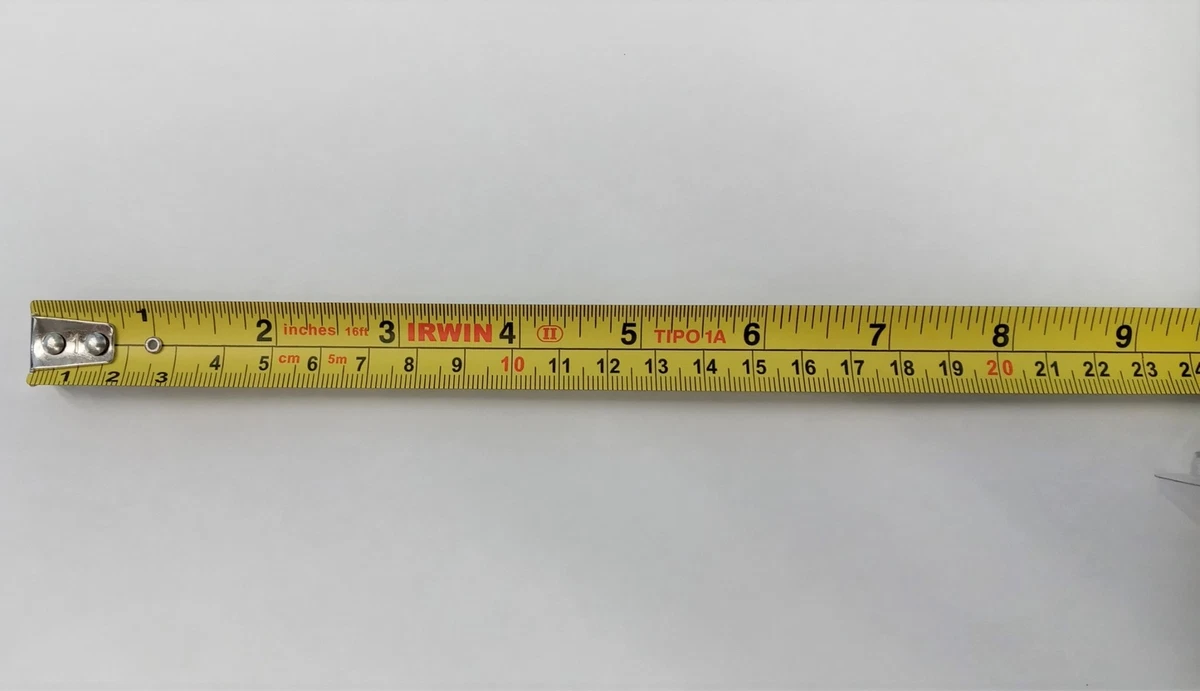Irwin 13947 5m 16ft Metric Standard Retractable Locking Tape