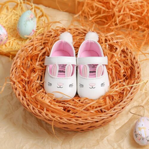 Baby Girls Mary Jane Flats with Bowknot Flowers Princess Wedding Dress Ballet Sh - Picture 7 of 11