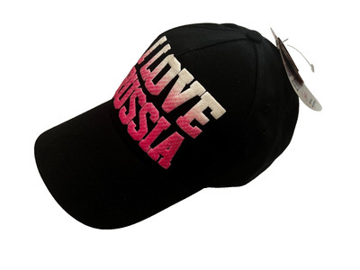 I LOVE RUSSIA Limited Edition Baseball Cap ROBIN RUTH ''Be Noticed'' 3D Bleed Logo