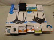 Large Lot of Various WIFI Routers and Repeaters Cudy Linksys D-Link A4