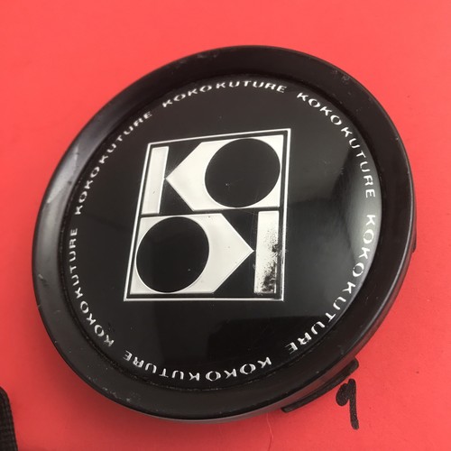 (1) KOKO Kuture Wheels Black Custom Wheel Center Caps S70929 998K75