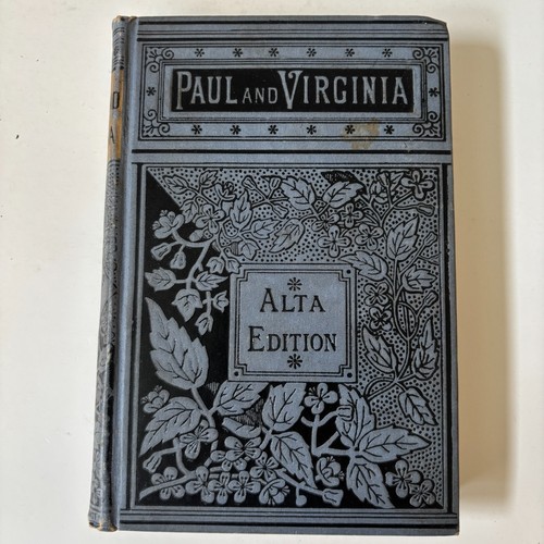 *RARE* Paul and Virgina Bernardin de Saint Pierre Antique HC Alta Edition 1800s - Picture 2 of 12