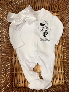 minnie mouse sleepsuit