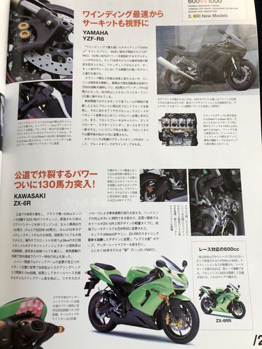 Japanese Magazine RIDERS CLUB FEB 2005 Vintage HONDA RC211V Test Ride - Picture 4 of 10