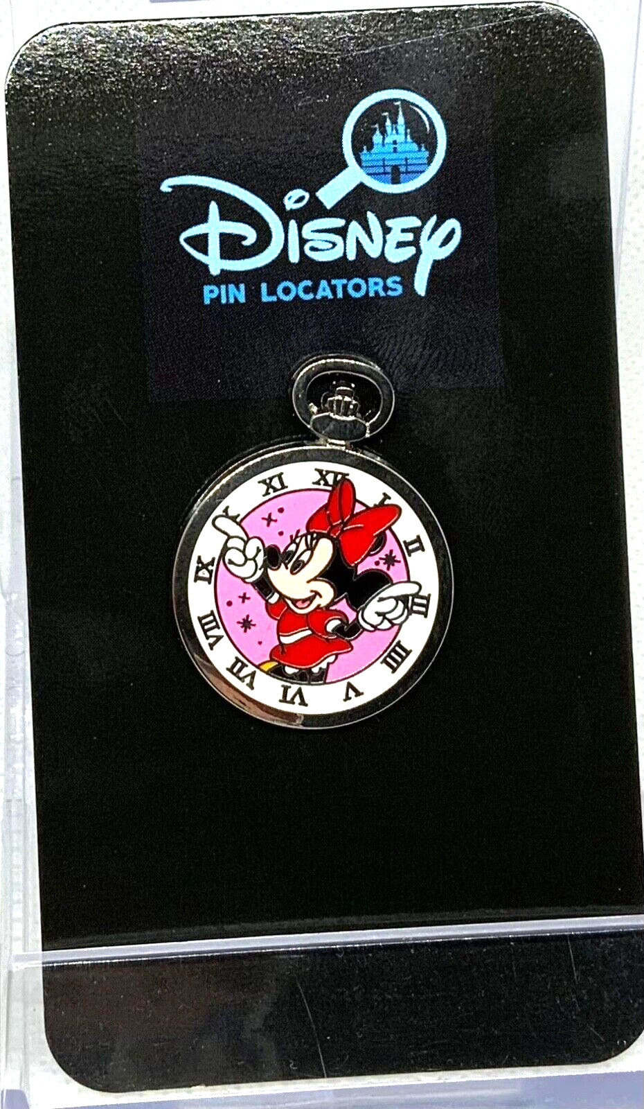 2015 Disney Minnie Mouse Pocket Watch Collection Pin 112973 