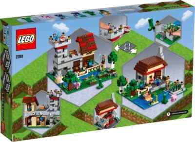 Lego The Crafting Box 3.0 21161 Minecraft Minifigure Building Set